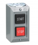Schneider Electric Botonera Doble 9001BG201, Alámbrico, Gris