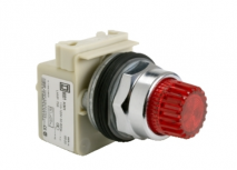 Schneider Electric Botón Pulsador 9001K2L1R, Rojo