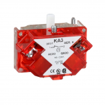 Schneider Electric Bloque de Contactos Auxiliares 9001KA3, 1 Polo, 600V, 10A