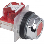 Schneider Electric Botón Pulsador 9001KR1RH6, Rojo
