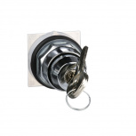 Schneider Electric Conmutador Selector 9001KS11K1, 2 Posiciones, Accionado por Llave, 30 mm