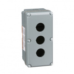 Schneider Electric Botonera Triple 9001KY3, Alámbrico, Gris