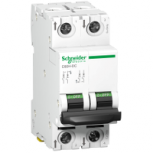Schneider Electric Interruptor Termomagnético 2 Polos A9N61531, 220V, 16A, Entrada 220 - 440V