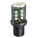Schneider Electric Luz de Seguridad LED para Interior DL1BDB4, Rojo