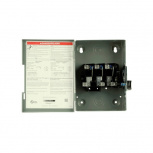 Schneider Electric Interruptor de Seguridad de 3 Polos DU322, 240V, 60A
