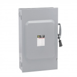 Schneider Electric Interruptor Mando Rotativo 3 Polos DU324, 240V, 200A, Entrada 240V