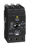 Schneider Electric Interruptor Automático 3 Polos EGB34070, 277V, 70A, Entrada 277V