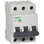 Schneider Electric Interruptor Termomagnético de 3 Polos EZ9F56306, 220V, 6A