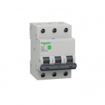 Schneider Electric Interruptor Termomagnético 3 Polos Easy9, 220V, 63A, Entrada 400V