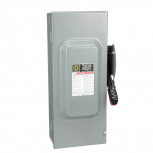 Schneider Electric Interruptor de Seguridad de 3 Polos H363, 600V, 100A