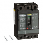 Schneider Electric Interruptor Termomagnético 3 Polos HGL36080, 500V, 80A, Entrada 600V