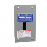 Schneider Electric Centro de Carga HOM24L70F, 2 Polos, 70A, Empotrar, Gris