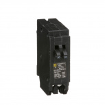 Schneider Electric Interruptor Miniatura de 2 Polos HOMT1515, 120 - 240VAC, 15A