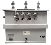 Schneider Electric Transformador Seco MCR15T3H, 15kVA, 240 - 480V