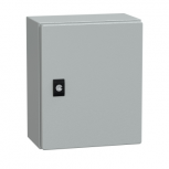 Schneider Electric Gabinete Metálico para Exteriores, 30 x 25cm, Gris