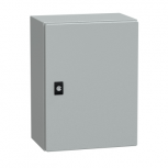 Schneider Electric Gabinete Metálico para Exteriores, 40 x 30cm, Gris