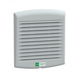 Schneider Electric Ventilador NSYCVF85M115PF, 1 Velocidad, 6", Gris