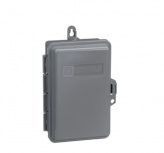 Schneider Electric Centro de Carga QO24L60NRNM, 2 Polos, 60A, Sobreponer, Gris