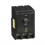 Schneider Electric Interruptor Termomagnético 3 Polos QO390, 240V, 90A, Entrada 120 - 240V