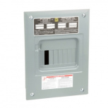Schneider Electric Centro de Carga QO612L100F, 6 Polos, 100A, Empotrar, Gris