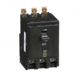 Schneider Electric Interruptor Termomagnético de 3 Polos QOB3100, 100A, Entrada 120 - 240V