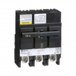 Schneider Electric Interruptor Termomagnético de 3 Polos QOB, 120 - 240V, 125A