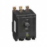 Schneider Electric Interruptor Termomagnético 3 Polos QOB360, 240V, 60A, Entrada 120V