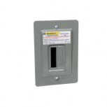 Schneider Electric Centro de Carga QOD1F, 1 Polo, 50A, Empotrar, Gris