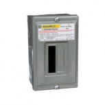 Schneider Electric Centro de Carga QOD2S, 2 Polos, 50A, Sobreponer, Gris