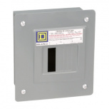 Schneider Electric Centro de Carga QOD3S, 3 Polos, 100A, Sobreponer, Gris