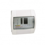 Schneider Electric Centro de Carga QOX204, 2+4 Polos, 60A, Blanco