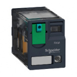 Schneider Electric Mini Relevador RXM4AB2BD, 6A, 24V