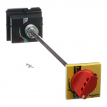 Schneider Electric Mango para Interruptor S29340, 1 Polo, Rojo/Amarillo