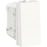 Schneider Electric Apagador Sencillo S70116104, 127 - 250V, 16A, Blanco