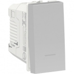 Schneider Electric Apagador Convencional S70118374, 3 Vías, 250V, 16A, Blanco