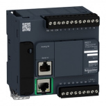 Schneider Electric Relevador de Control TM221CE16T, Entrada 24V, 35A, -10°C - 55°C