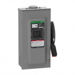 Schneider Electric Interruptor de Seguridad de 3 Polos VHU362RB, 600V, 60A