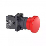 Schneider Electric Botón Pulsador XA2EC42, Rojo