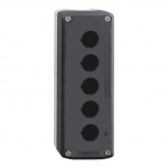 Schneider Electric Caja para Pared XALD05, 5 Puertos, 1 Pieza, Gris