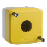 Schneider Electric Botonera XALK01, Alámbrico, Amarillo/Blanco