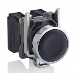 Schneider Electric Botón Pulsador XB4BA25, Negro