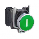 Schneider Electric Botón Pulsador XB4BA3311, Verde