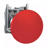 Schneider Electric Botón Pulsador Tipo Hongo XB4BC42, Rojo