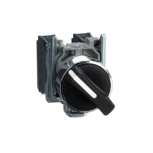 Schneider Electric Interruptor Mando Rotativo 2 Polos XB4BD25, 600V, 10A, Entrada 24V