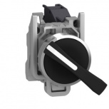 Schneider Electric Cabezal para Interruptor Selector XB4BJ21, 2 Posiciones, Negro