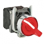 Schneider Electric Cabezal para Interruptor XB4BK124B5, 2 Polos, Rojo