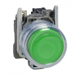 Schneider Electric Botonera XB4BP31, Alámbrico, Verde