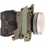 Schneider Electric Luz Piloto XB4BVB1, Blanco