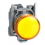 Schneider Electric Luz Piloto con LED Integral XB4BVG5, 120V, Amarillo