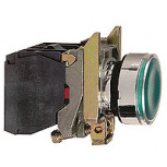 Schneider Electric Botón Pulsador XB4BW33M5, Verde
